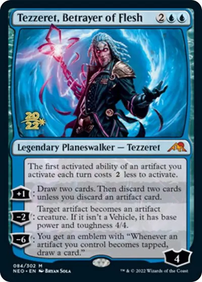 Tezzeret, Betrayer of Flesh - Foil Tezzeret Betrayer Of Fles
