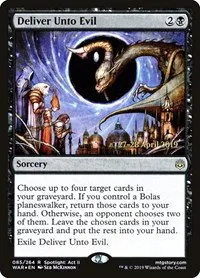 Deliver Unto Evil - Foil Deliver Unto Evil