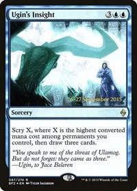 Ugin's Insight - Foil Ugin S Insight
