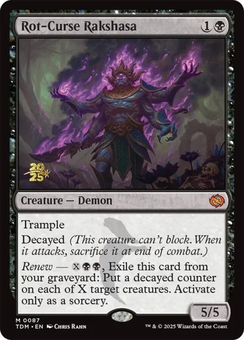 Rot-Curse Rakshasa - Foil Rot Curse Rakshasa