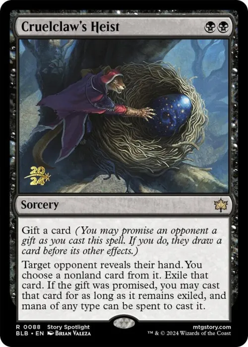 Cruelclaw's Heist - Foil Cruelclaw S Heist