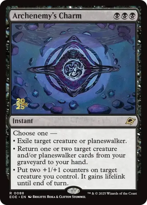 Archenemy's Charm - Foil Archenemy S Charm