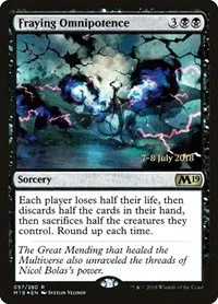 Fraying Omnipotence - Foil Fraying Omnipotence