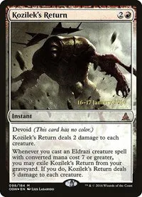 Kozilek's Return - Foil Kozilek S Return