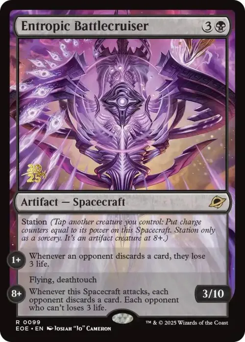 Entropic Battlecruiser - Foil Entropic Battlecruiser