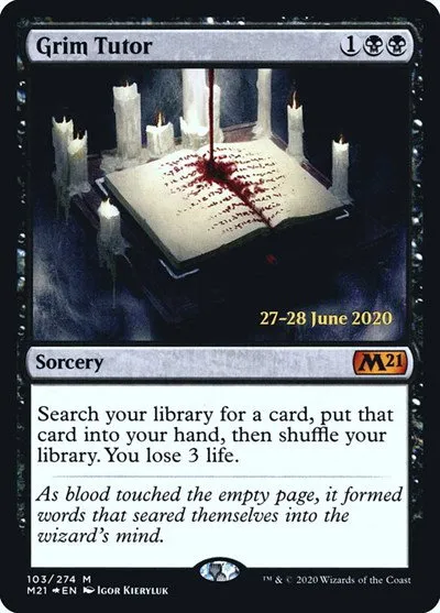 Grim Tutor - Foil Grim Tutor
