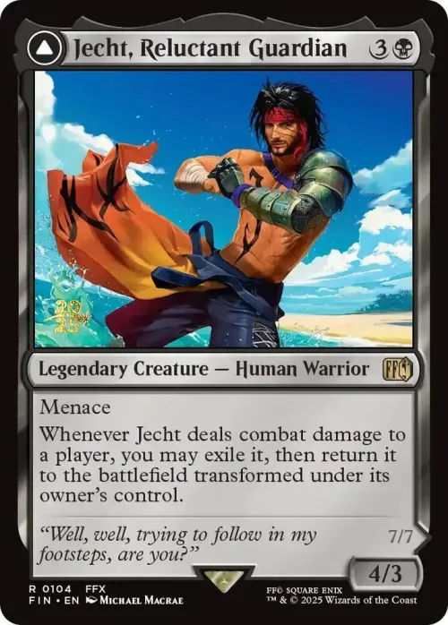 Jecht, Reluctant Guardian - Foil Jecht Reluctant Guardian
