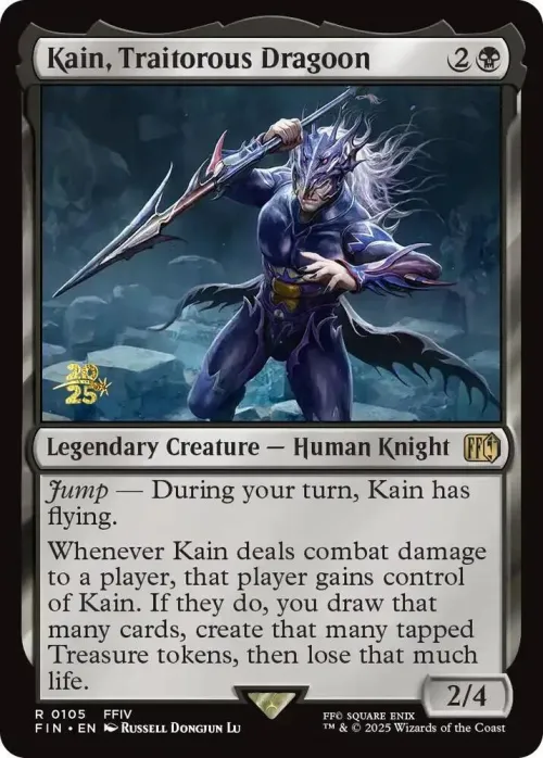 Kain, Traitorous Dragoon - Foil Kain Traitorous Dragoon