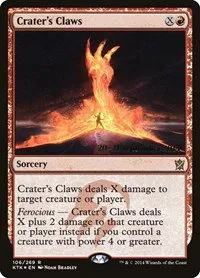 Crater's Claws - Foil Crater S Claws