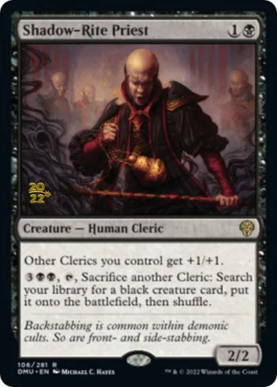 Shadow-Rite Priest - Foil Shadow Rite Priest