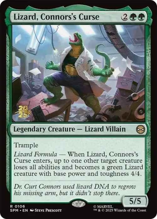 Lizard, Connors's Curse - Foil Lizard Connors S Curse