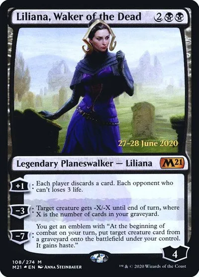 Liliana, Waker of the Dead - Foil Liliana Waker Of The Dead