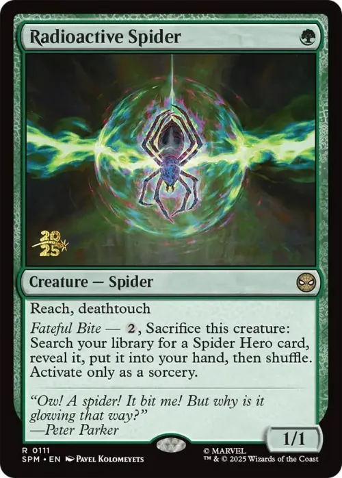 Radioactive Spider - Foil Radioactive Spider