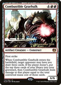 Combustible Gearhulk - Foil Combustible Gearhulk