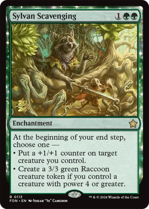 Sylvan Scavenging - Foil Sylvan Scavenging