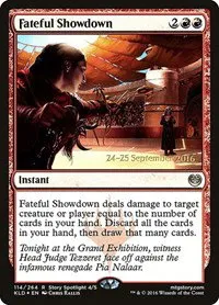 Fateful Showdown - Foil Fateful Showdown