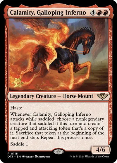 Calamity, Galloping Inferno - Foil Calamity Galloping Infern