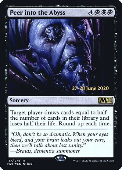 Peer into the Abyss - Foil Peer Into The Abyss