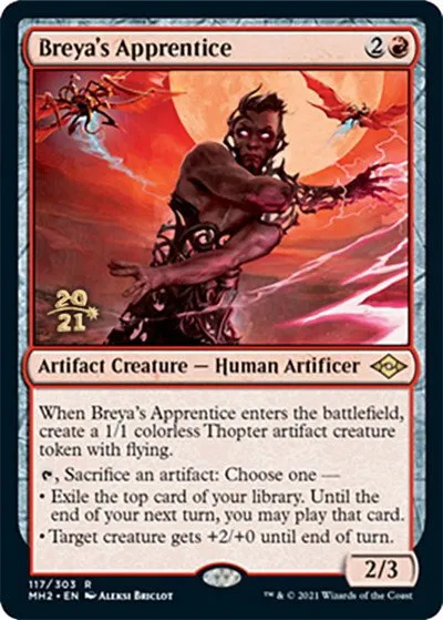 Breya's Apprentice - Foil Breya S Apprentice