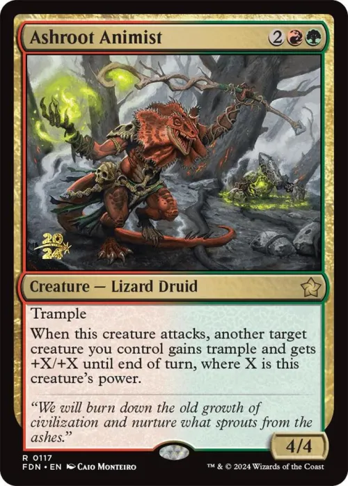 Ashroot Animist - Foil Ashroot Animist