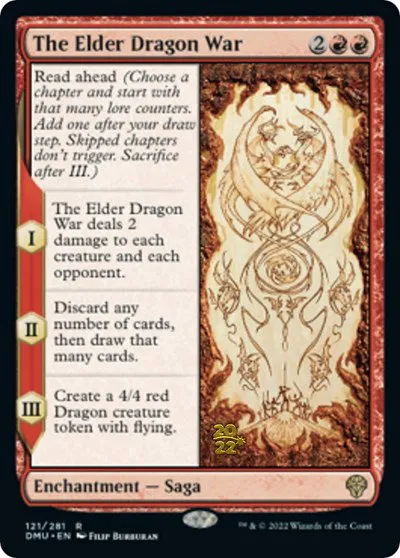 The Elder Dragon War - Foil The Elder Dragon War