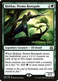 Rishkar, Peema Renegade - Foil Rishkar Peema Renegade