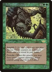 Feral Throwback - Foil Feral Throwback