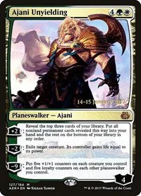 Ajani Unyielding - Foil Ajani Unyielding