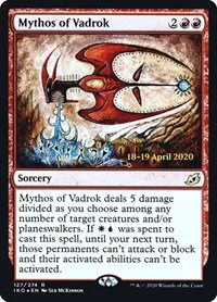 Mythos of Vadrok - Foil Mythos Of Vadrok