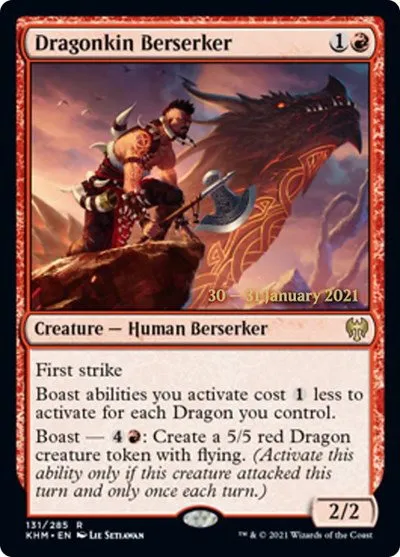 Dragonkin Berserker - Foil Dragonkin Berserker
