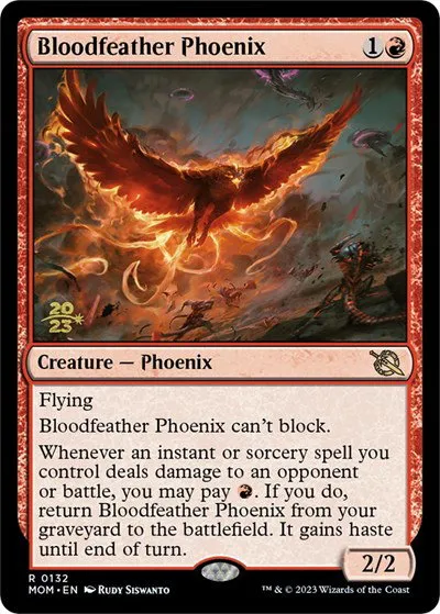 Bloodfeather Phoenix - Foil Bloodfeather Phoenix