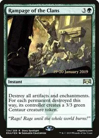 Rampage of the Clans - Foil Rampage Of The Clans