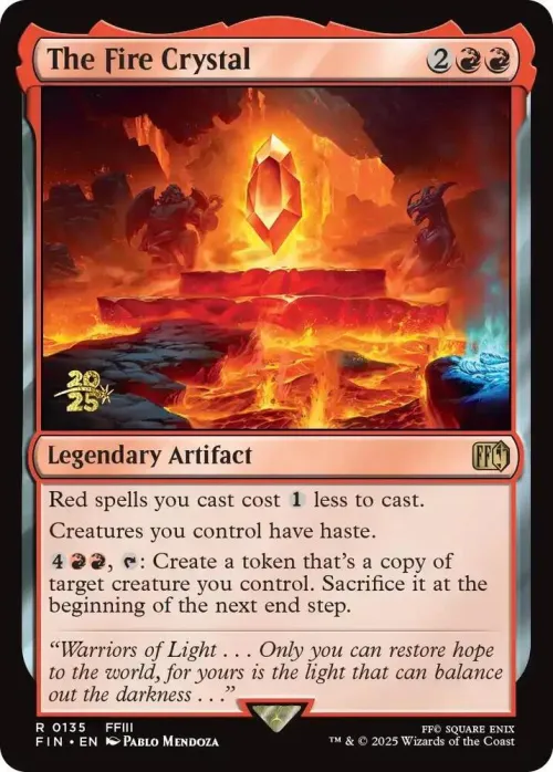 The Fire Crystal - Foil The Fire Crystal