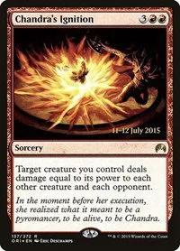 Chandra's Ignition - Foil Chandra S Ignition