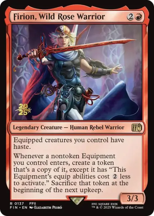 Firion, Wild Rose Warrior - Foil Firion Wild Rose Warrior