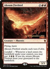 Akoum Firebird - Foil Akoum Firebird