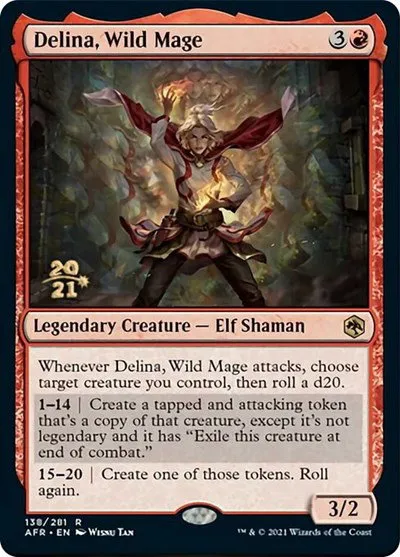 Delina, Wild Mage - Foil Delina Wild Mage
