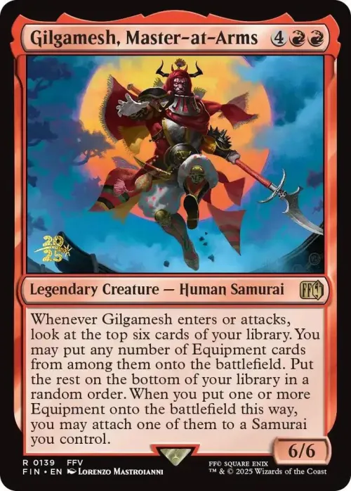Gilgamesh, Master-at-Arms - Foil Gilgamesh Master At Arms