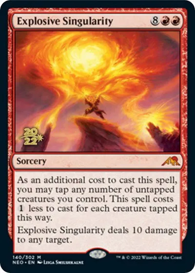 Explosive Singularity - Foil Explosive Singularity