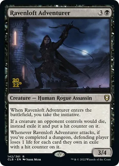 Ravenloft Adventurer - Foil Ravenloft Adventurer