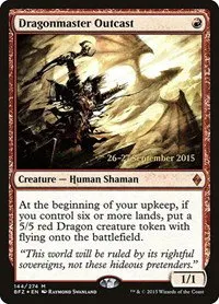 Dragonmaster Outcast - Foil Dragonmaster Outcast