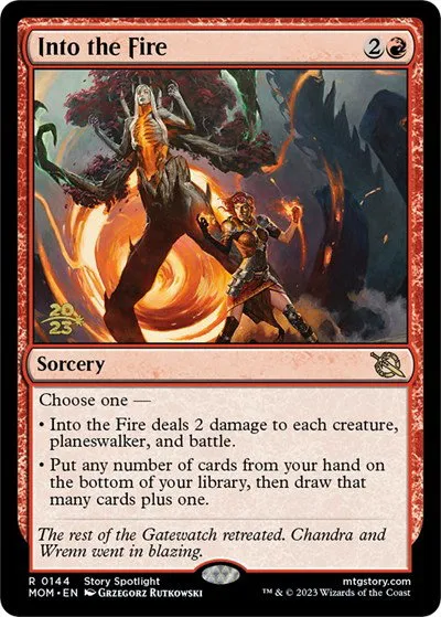 Into the Fire - Foil Into The Fire