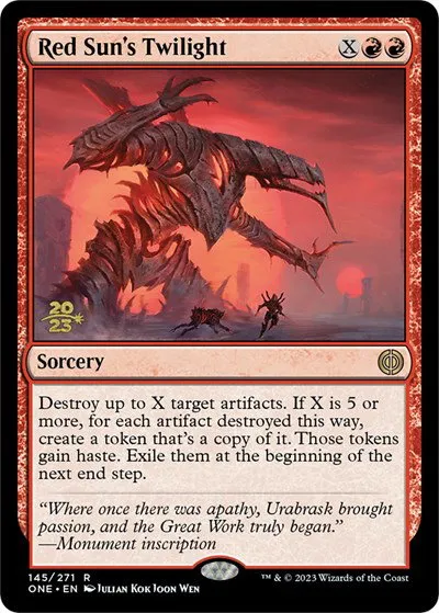 Red Sun's Twilight - Foil Red Sun S Twilight
