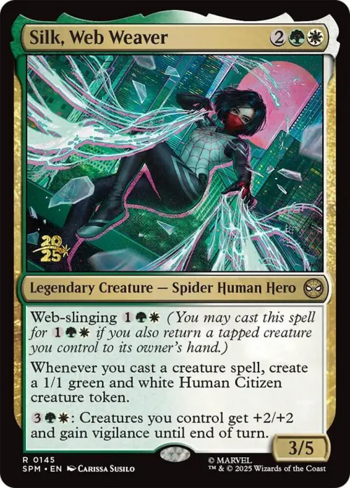 Silk, Web Weaver - Foil Silk Web Weaver