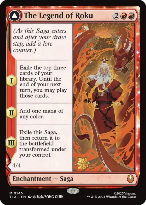 The Legend of Roku - Foil The Legend Of Roku