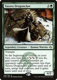 Yasova Dragonclaw - Foil Yasova Dragonclaw