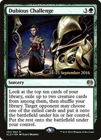 Dubious Challenge - Foil Dubious Challenge