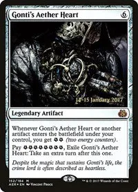 Gonti's Aether Heart - Foil Gonti S Aether Heart