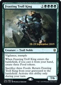 Feasting Troll King - Foil Feasting Troll King