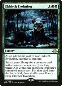Eldritch Evolution - Foil Eldritch Evolution